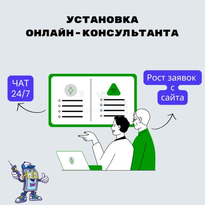 Установка онлайн-консультанта на ваш сайт - купить в Сыропятовке